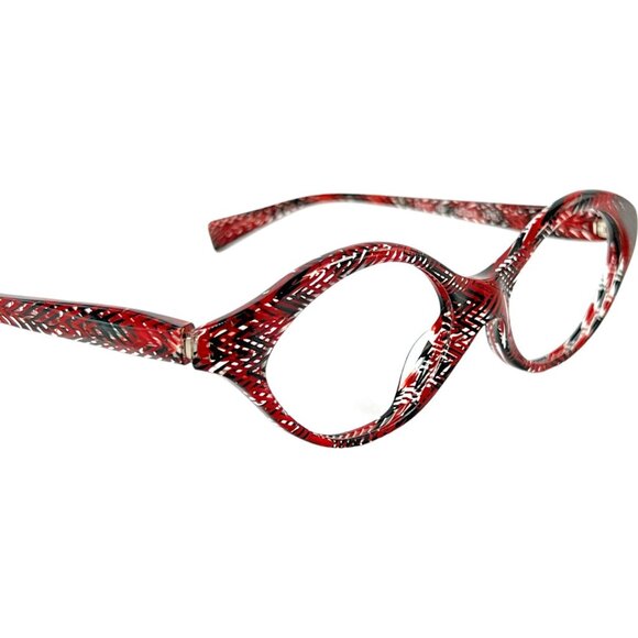 Alain Mikli AO3049 Women's Eyeglass Frame Chevron Red - Picture 6 of 6